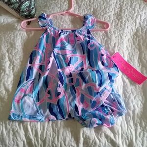 Brand new, Lilly Pulitzer, 3-6m, shireen dress